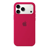 Silikonfodral iPhone 17 Pro Rose Red
